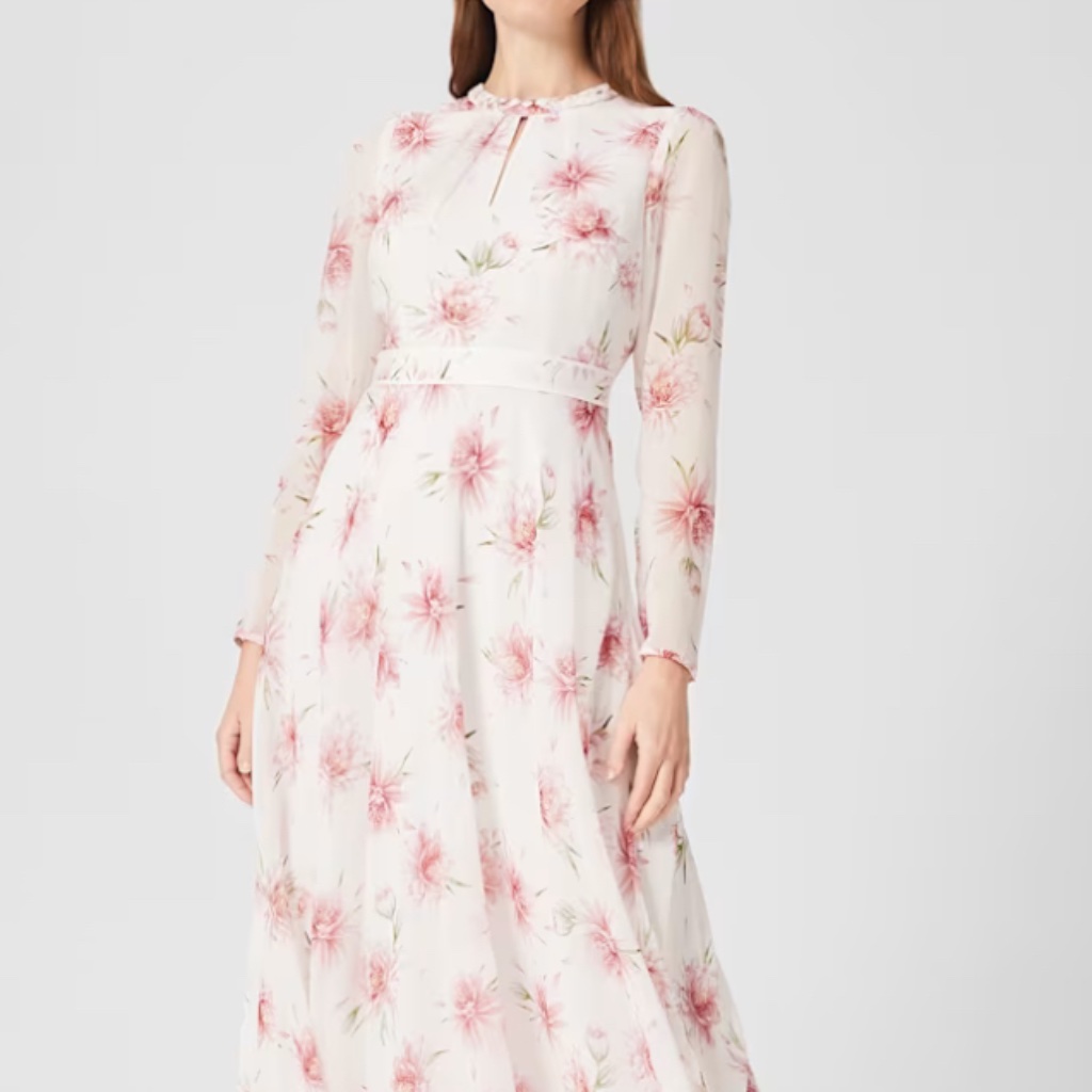 Hobbs Rosabella Silk Dress Brand New  Never Worn